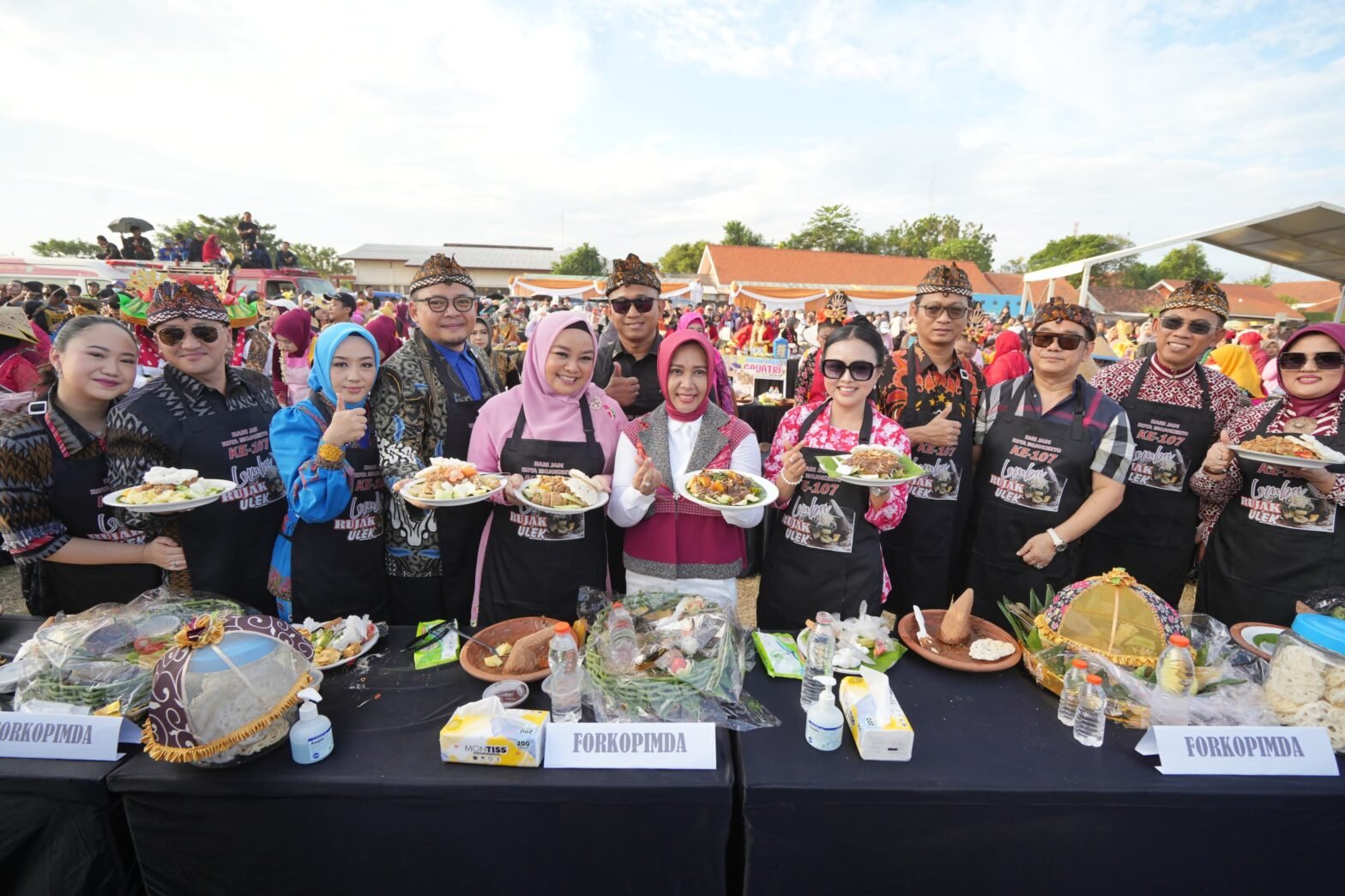 Dahsyat Spektakuler Hingga Lomba Rujak Uleg Menutup Kemeriahan HUT ke-107 Kota Mojokerto