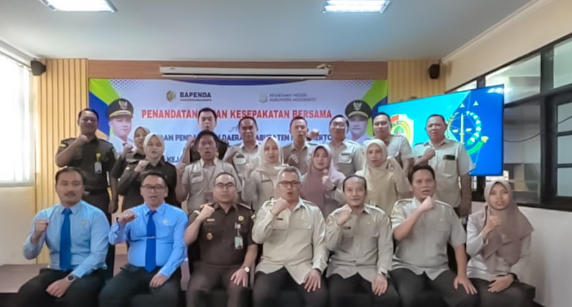 Tingkatkan PAD, Bapenda dan Kejari Kabupaten Mojokerto Jalin Kerja Sama Strategis