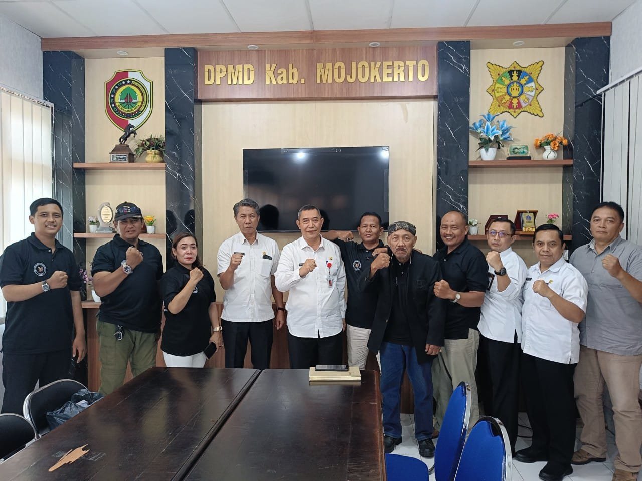 Dapat Sambutan Baik Audiensi PWMR dengan Dispendik, DPMD & Diskominfo Kabupaten Mojokerto