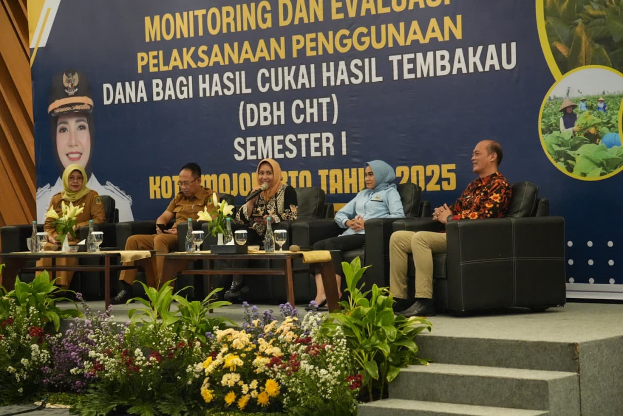 Pemkot Mojokerto Gelar Monev DBHCHT 2025, 70 Persen Peserta Pelatihan Telah Bekerja
