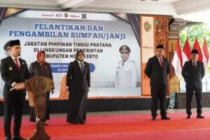 Bupati Mojokerto Lantik 7 Pejabat Tinggi Pratama, Tegaskan Tak Ada Pungli Jabatan