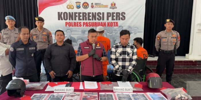 Program 10.000 CCTV Bantu Polres Pasuruan Kota Berhasil Ungkap Kasus Curanmor di 13 TKP