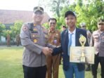 Sukses Gelar Lomba Kamtibmas Kapolres Mojokerto Kota Cup, Kapolres Berikan Piala Pelajar Berprestasi