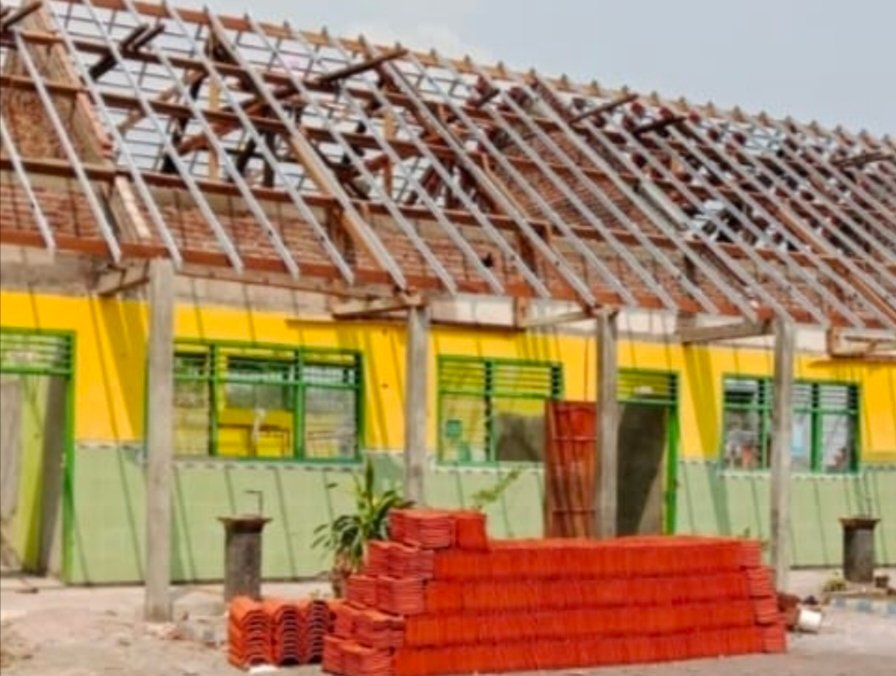 Dispendik Mojokerto Rehabilitasi SDN Randuharjo 1, Wujudkan Ruang Belajar yang Aman dan Nyaman