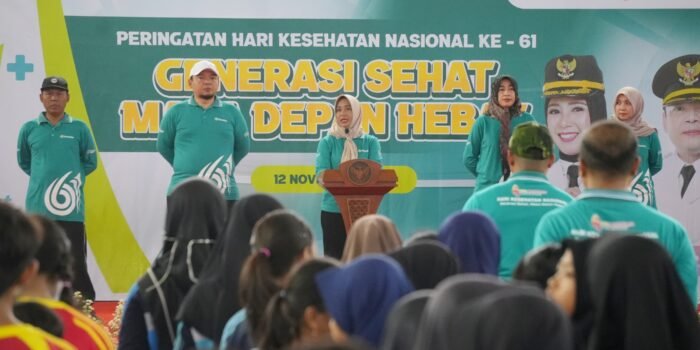 HKN ke-61, Ning Ita Canangkan Senam Kreasi Diterapkan di Seluruh Instansi Pemerintah dan Sekolah