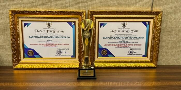 Dua Inovasi Kabupaten Mojokerto Raih Penghargaan Dalam Anugerah INOTEK Award 2025