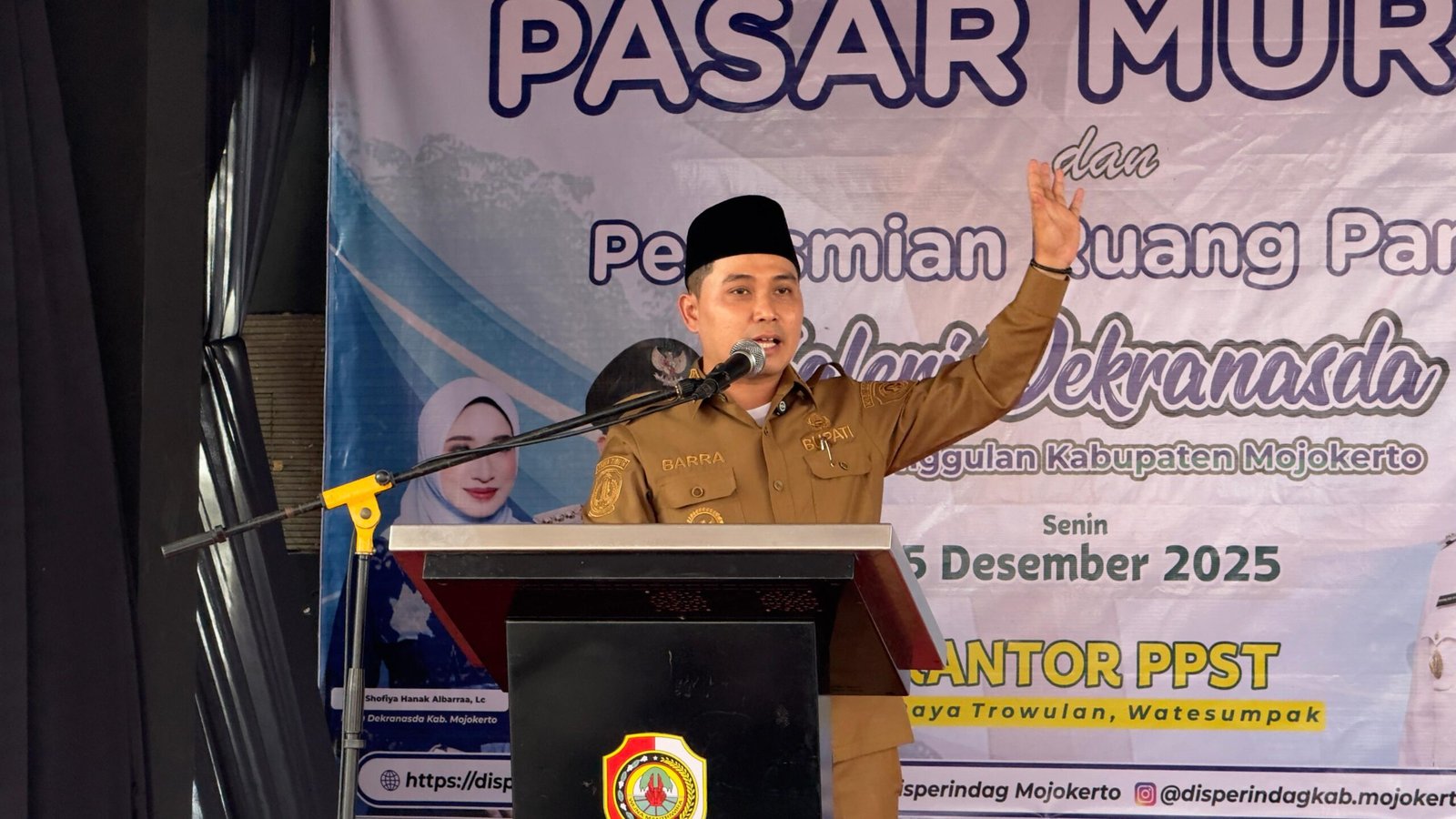 Pasar Murah HBKN Digelar, Upaya Pemkab Mojokerto Kendalikan Inflasi Dan Perkuat UMKM