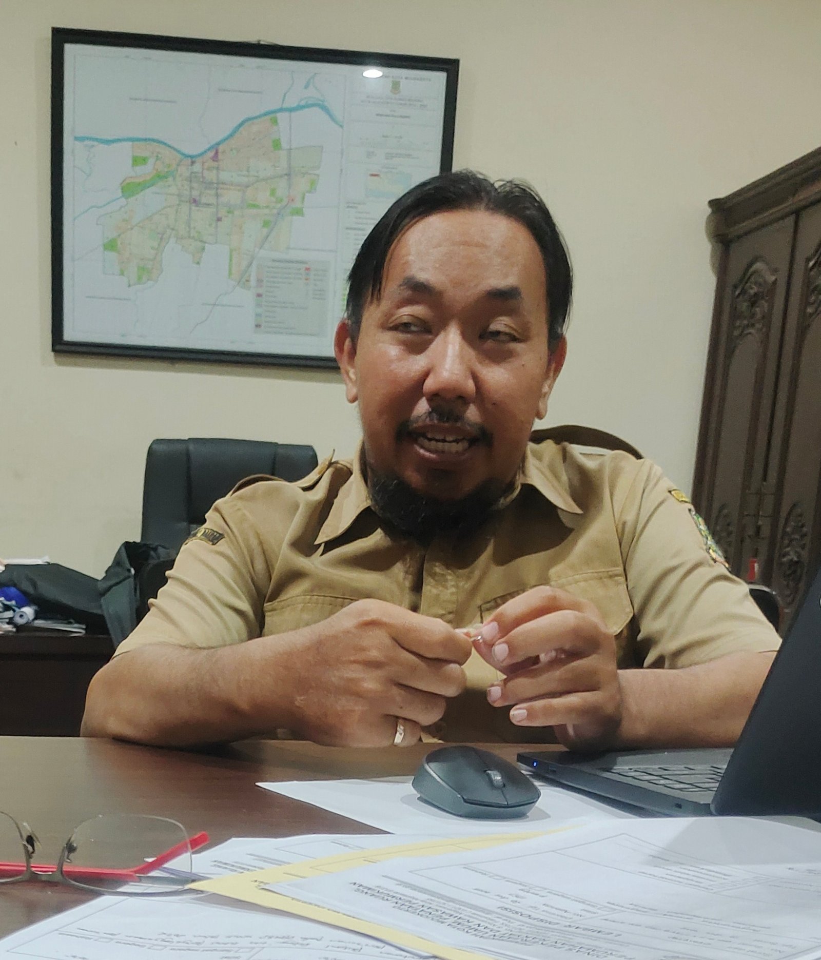 Plt Kadis PUPR Kota Mojokerto Pastikan Perawatan Jalan Berlanjut, Lima Proyek Strategis Digarap di 2026
