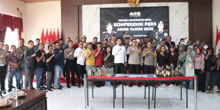 Konferensi Pers Akhir Tahun 2025, Kasus Tipiring Sat Samapta Turun 32,6 Persen