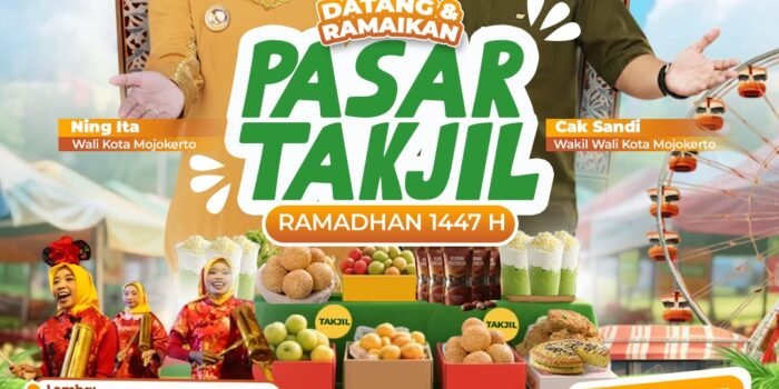 Pasar Takjil Ramadan 2026 Kembali Hadir di Pasar Ketidur Kota Mojokerto
