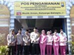 IMG-20260317-WA0050 Berikan Dukungan dan Motivasi, Kapolres dan Ketua Bhayangkari Mojokerto Kota Kunjungi Pos Pelayanan Mudik Lebaran