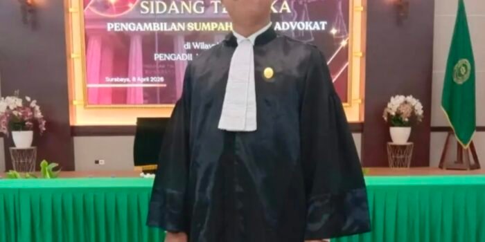 Dari Runtuhnya Usaha hingga Sumpah Advokat, Perjalanan Hadi Purwanto Menjemput Keadilan dari Titik Nol