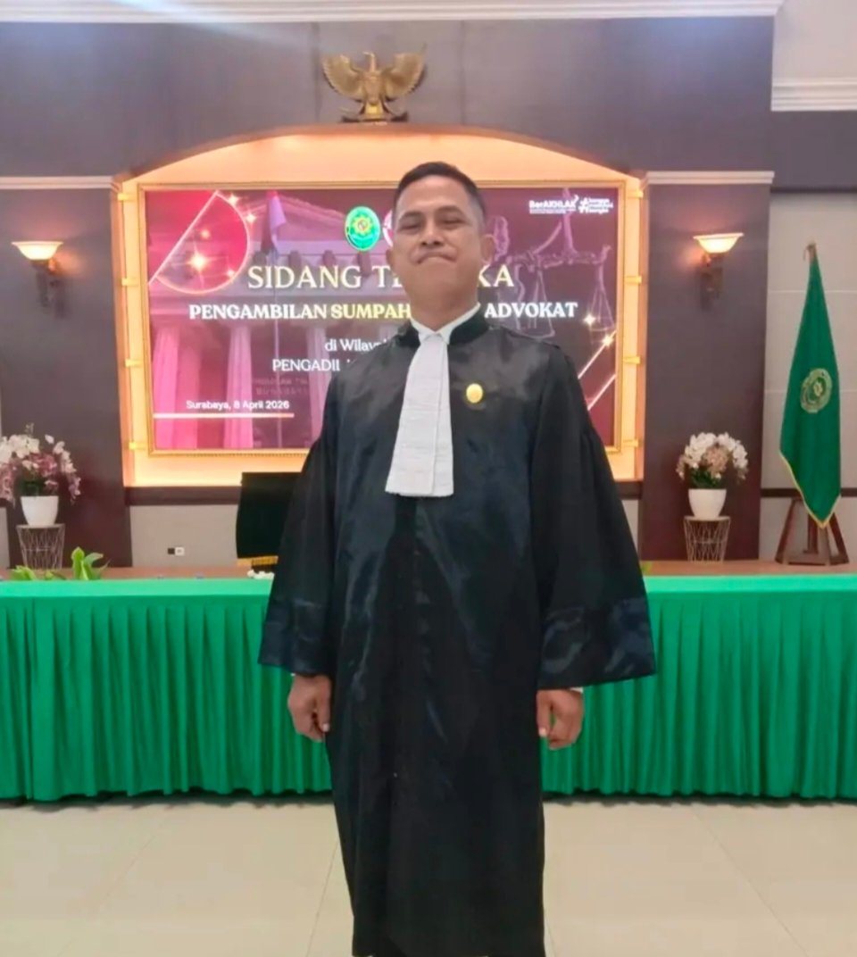 Dari Runtuhnya Usaha hingga Sumpah Advokat, Perjalanan Hadi Purwanto Menjemput Keadilan dari Titik Nol