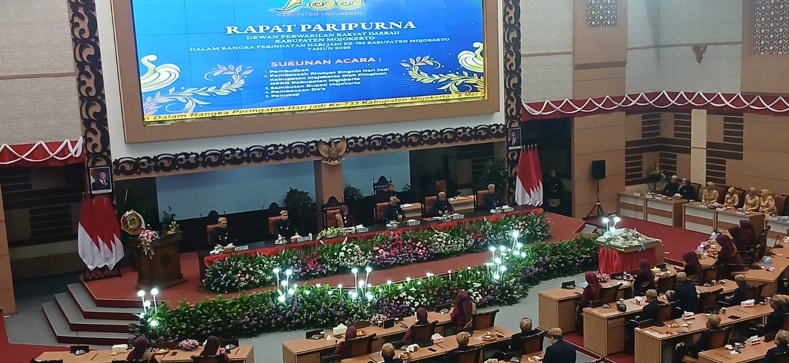 HUT ke-733 Mojokerto, DPRD Tegaskan Semangat Persatuan dan Pemerataan Pembangunan