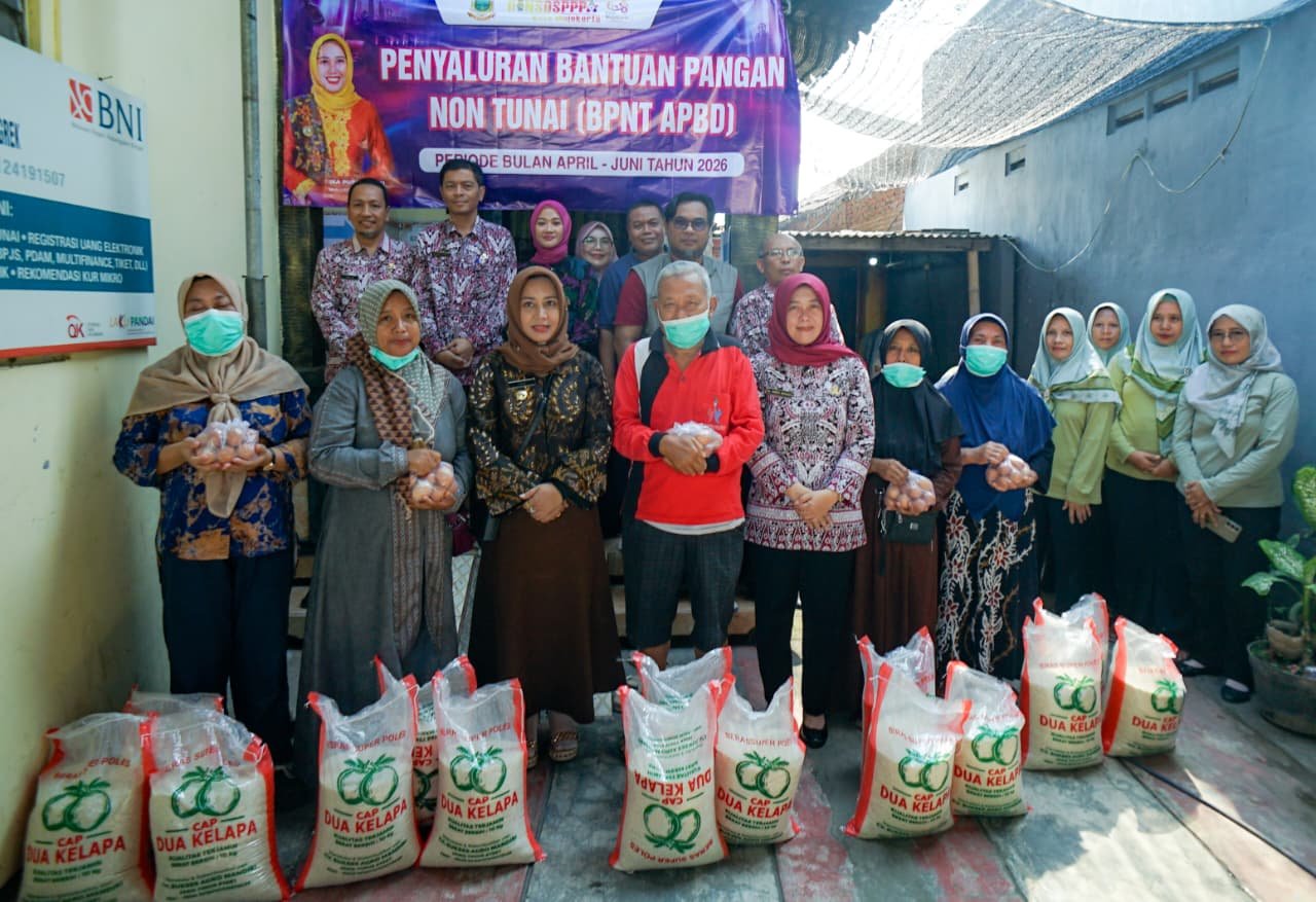 Pastikan Tepat Sasaran, Wali Kota Mojokerto Tinjau Penyaluran BPNT APBD