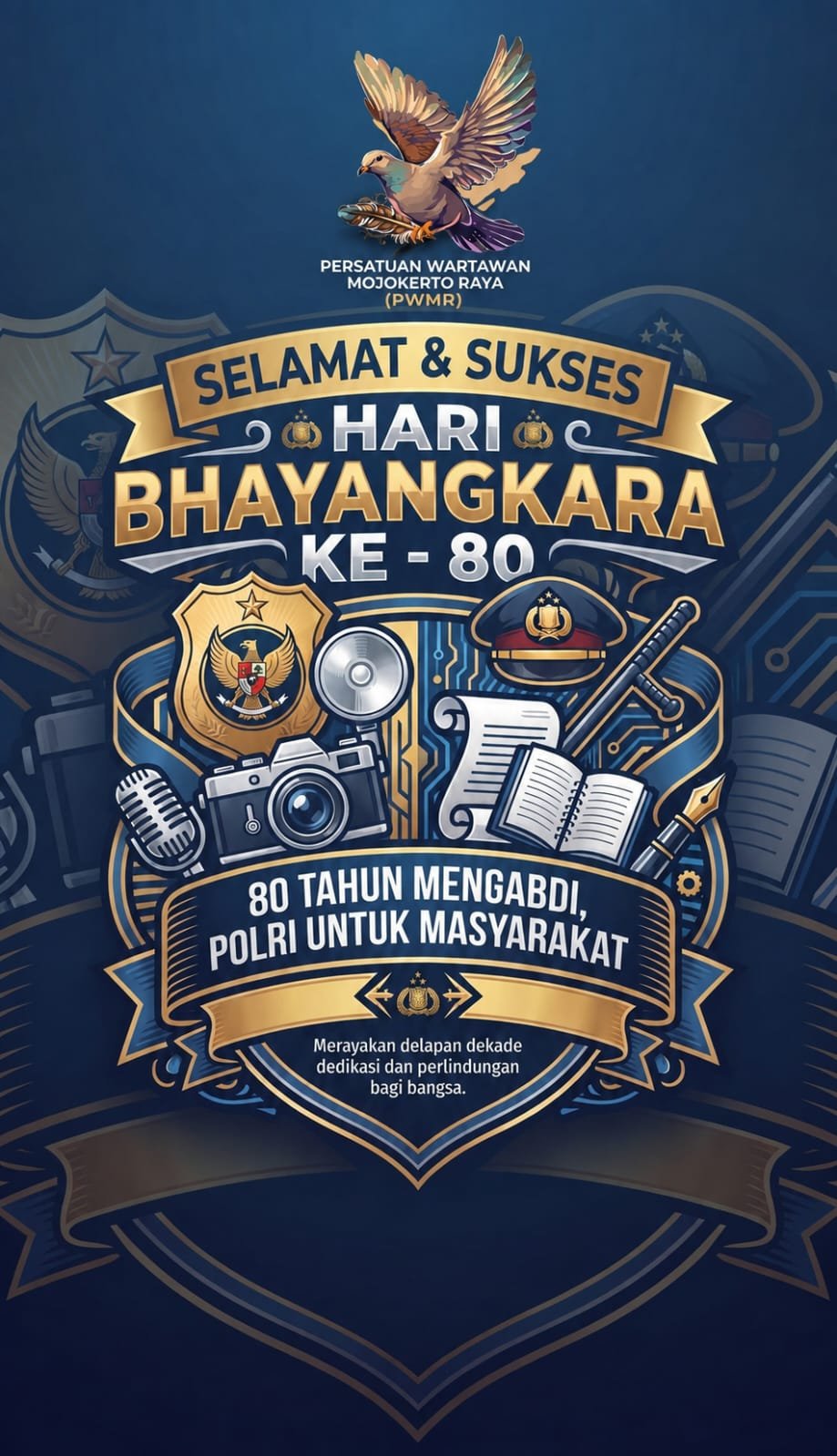 PWMR Harap Polri Kian Presisi di Hari Bhayangkara ke-80