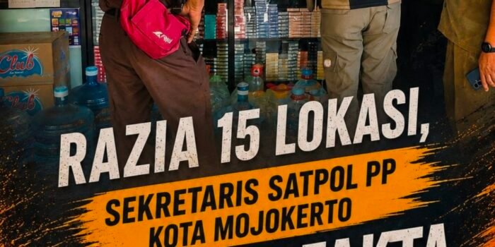 Razia 15 Lokasi, Sekretaris Satpol PP Kota Mojokerto Ungkap Fakta Rokok Ilegal