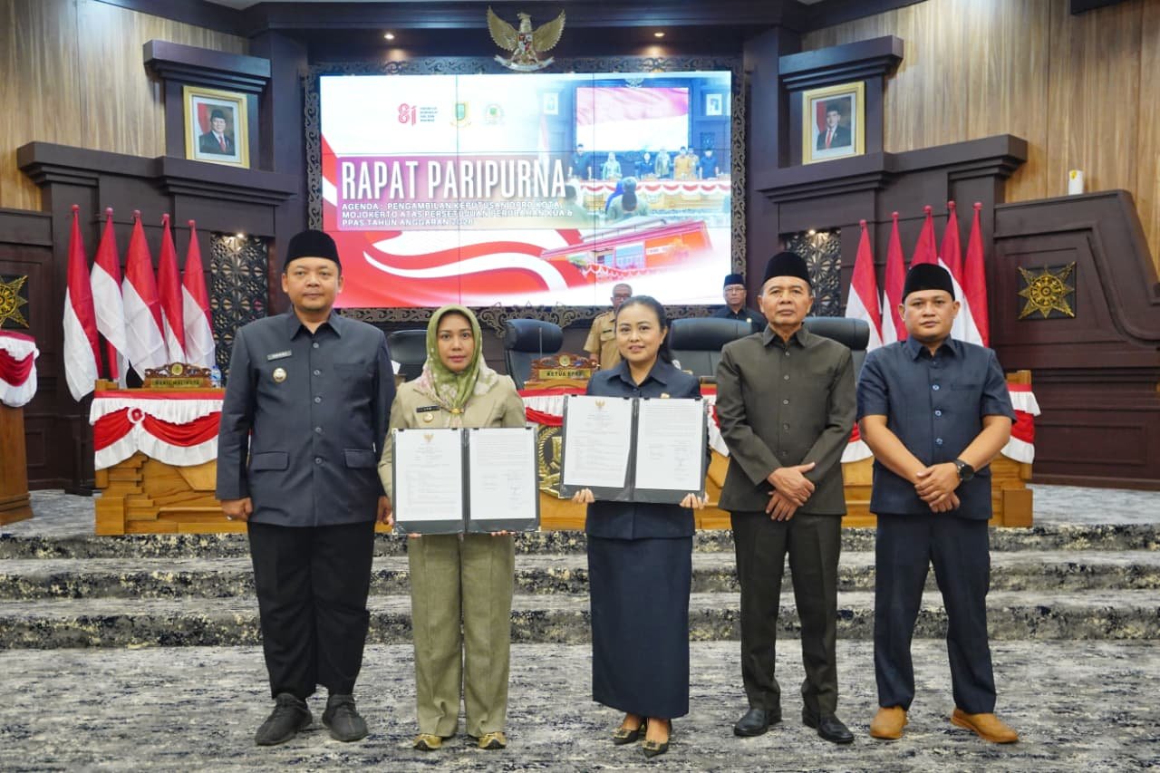 Pemkot dan DPRD Kota Mojokerto Sahkan Perubahan KUA-PPAS 2026