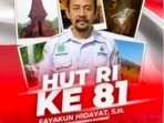 Direktur Perumdam Mojopahit Mojokerto Mengucapkan Ulang Tahun ke-81 Republik Indonesia