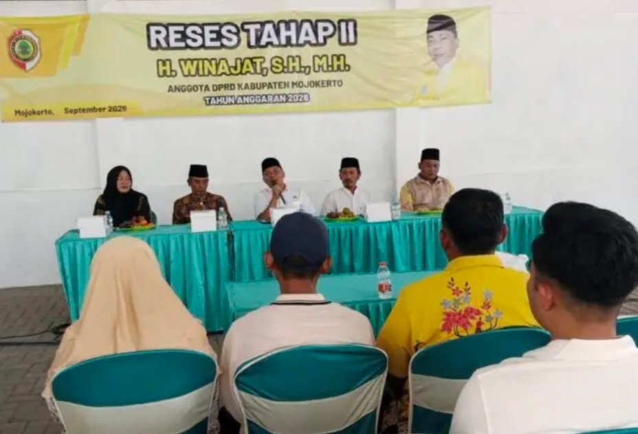 Reses di Ngoro, Winajat Bahas Pokir Jalan hingga Bantuan Rp800 Juta untuk Sekolah