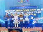 Pemkot Mojokerto Raih Dua Penghargaan Nasional Bidang Transportasi